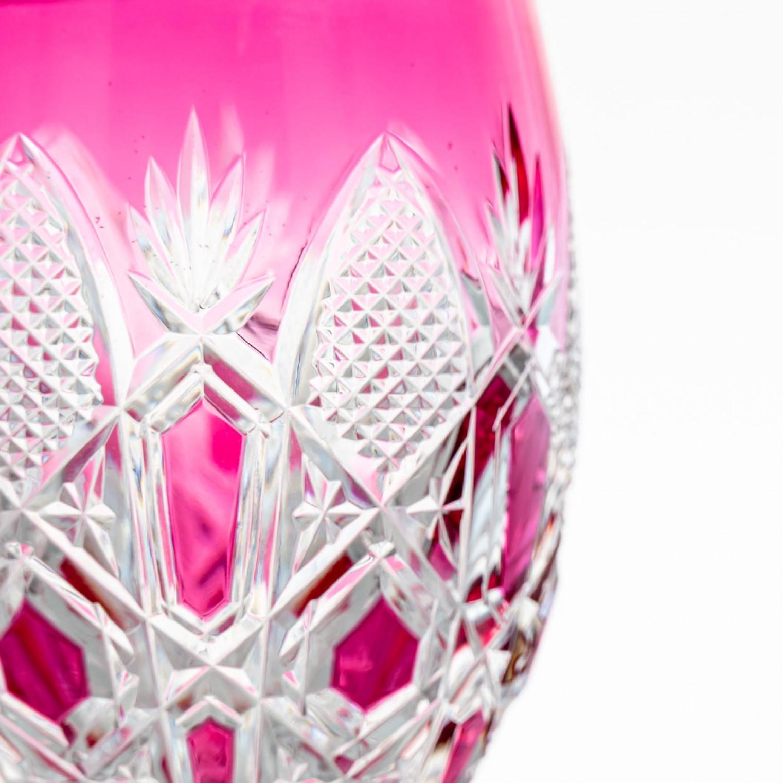 Set of 4 Multicolor Baccarat Crystal Tsar Glasses, France (Französisch) im Angebot