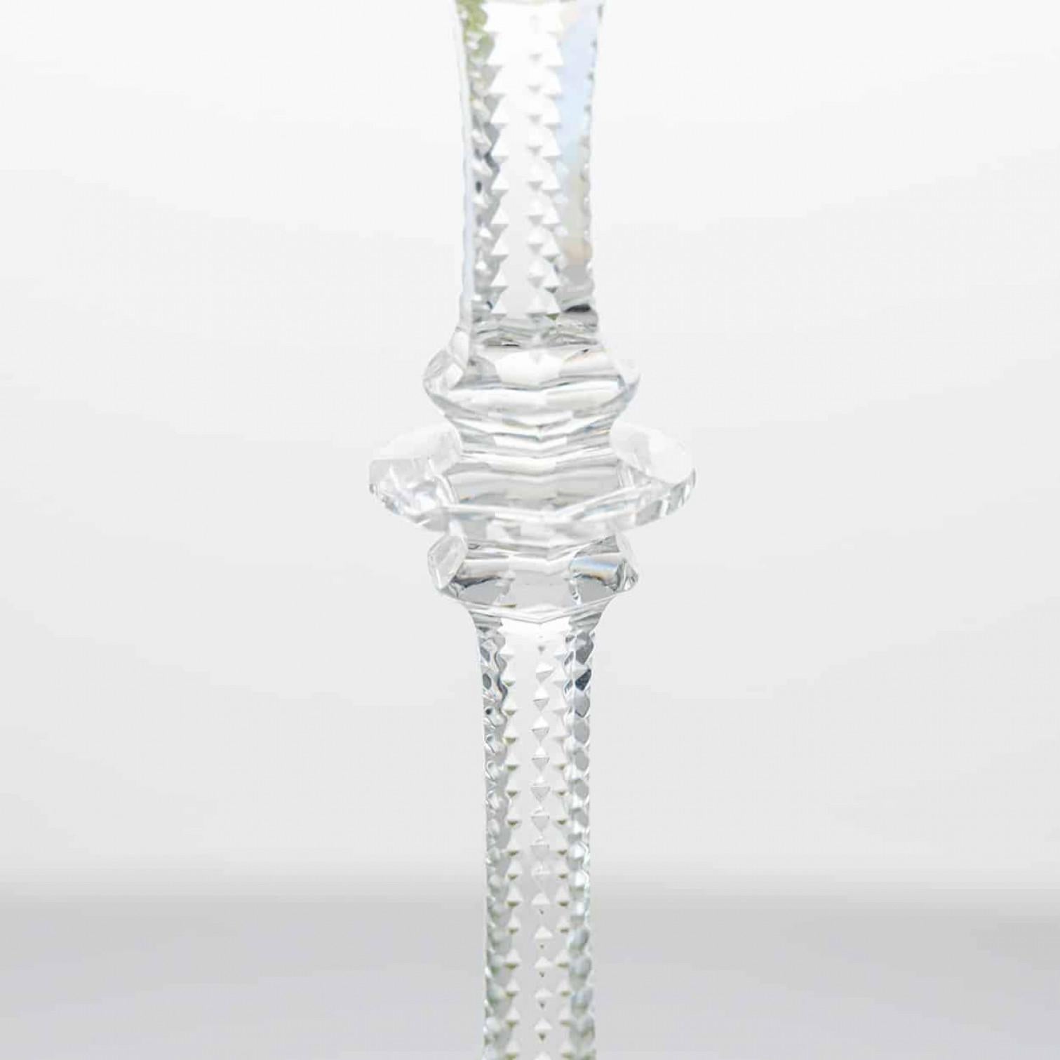 Set of 4 Multicolor Baccarat Crystal Tsar Glasses, France (Handgefertigt) im Angebot