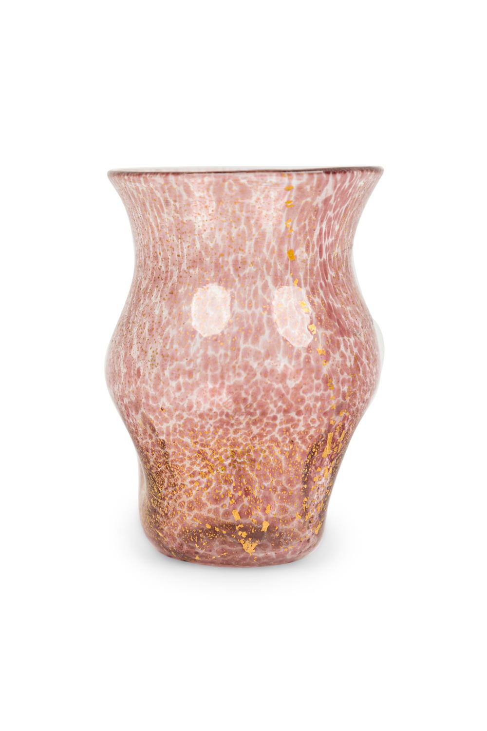 Set mit 4 bunten Schnapsgläsern aus Glas (Viktorianisch) im Angebot