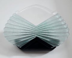 Juego de 4 apliques de pared tipo «ventilador» de Murano