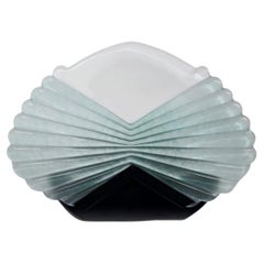 Juego de 4 apliques de pared tipo «ventilador» de Murano