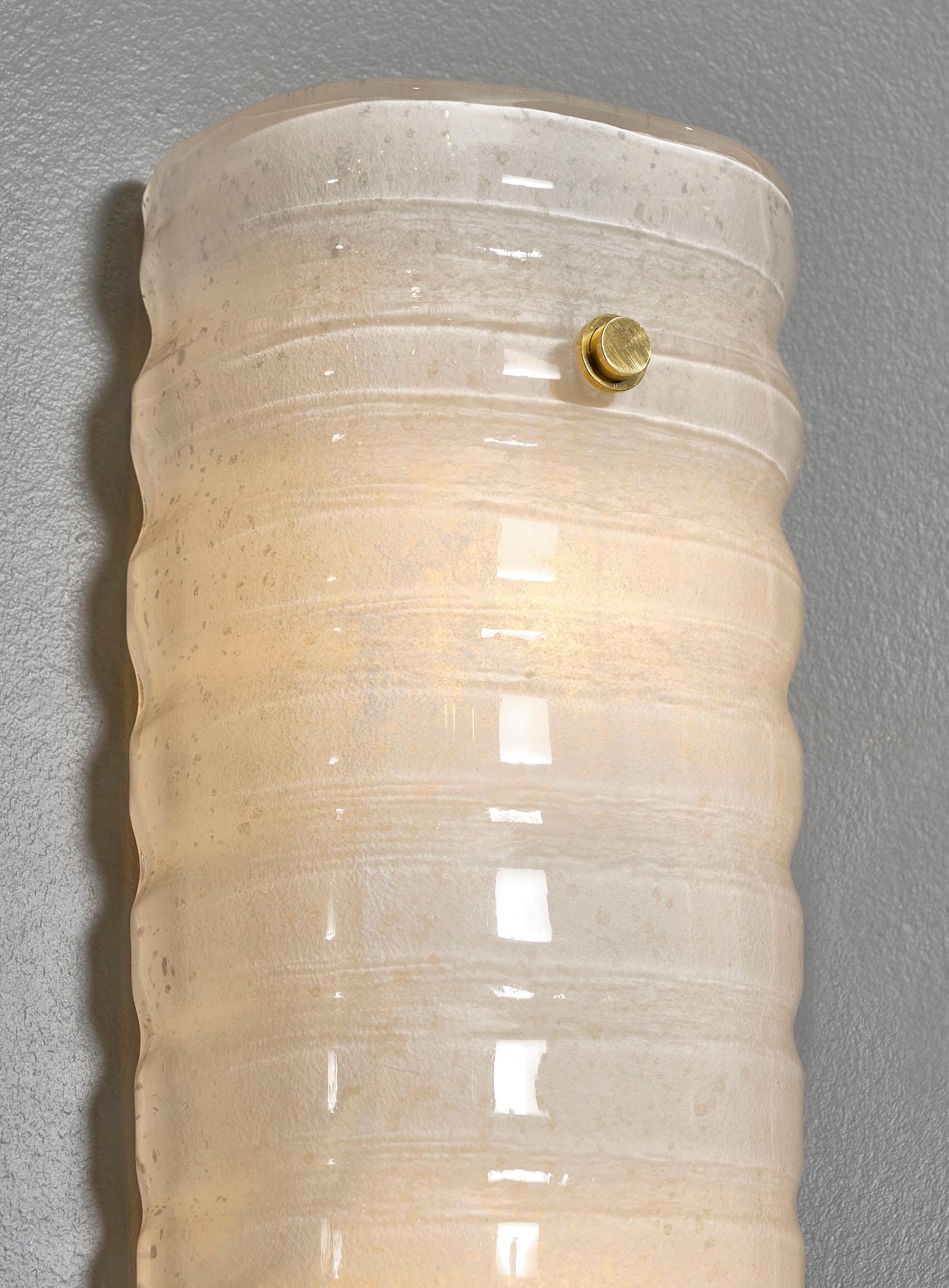 Juego de 4 Apliques de Cristal de Murano 