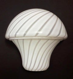 Set of 4 Murano Mushroom Sconces