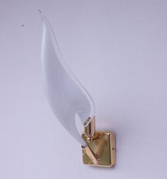 Set of 4 Murano Wall Light by Franco Luce, 1970s