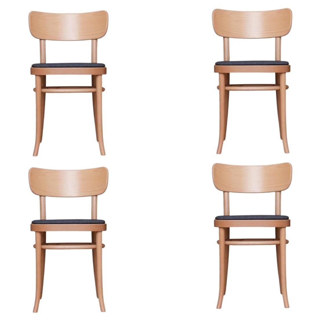 Italian Design Set of 3 Folding Chairs "Donald" by Poltrona Frau, Italy