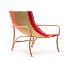 Set of 4 Naranja Maraca Lounge Chair by Sebastian Herkner