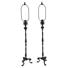 Set di 4 lampade neoclassiche in bronzo, vendute a coppia