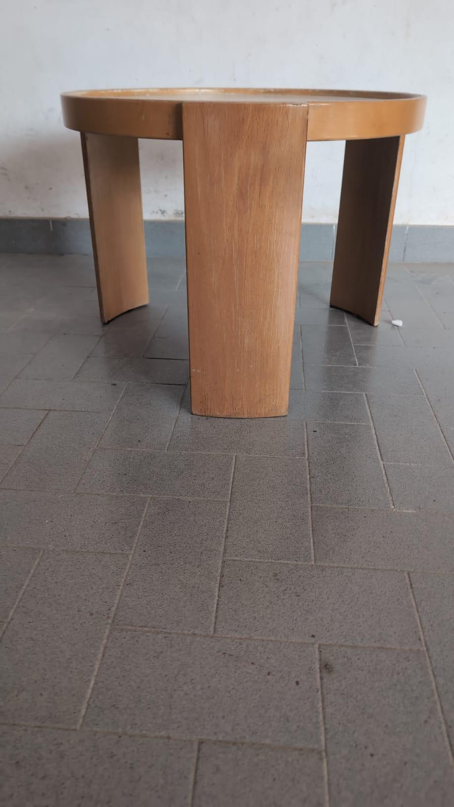 Italiano Set of 4 Nesting tables by Gianfranco Frattini for Cassina, 1970s