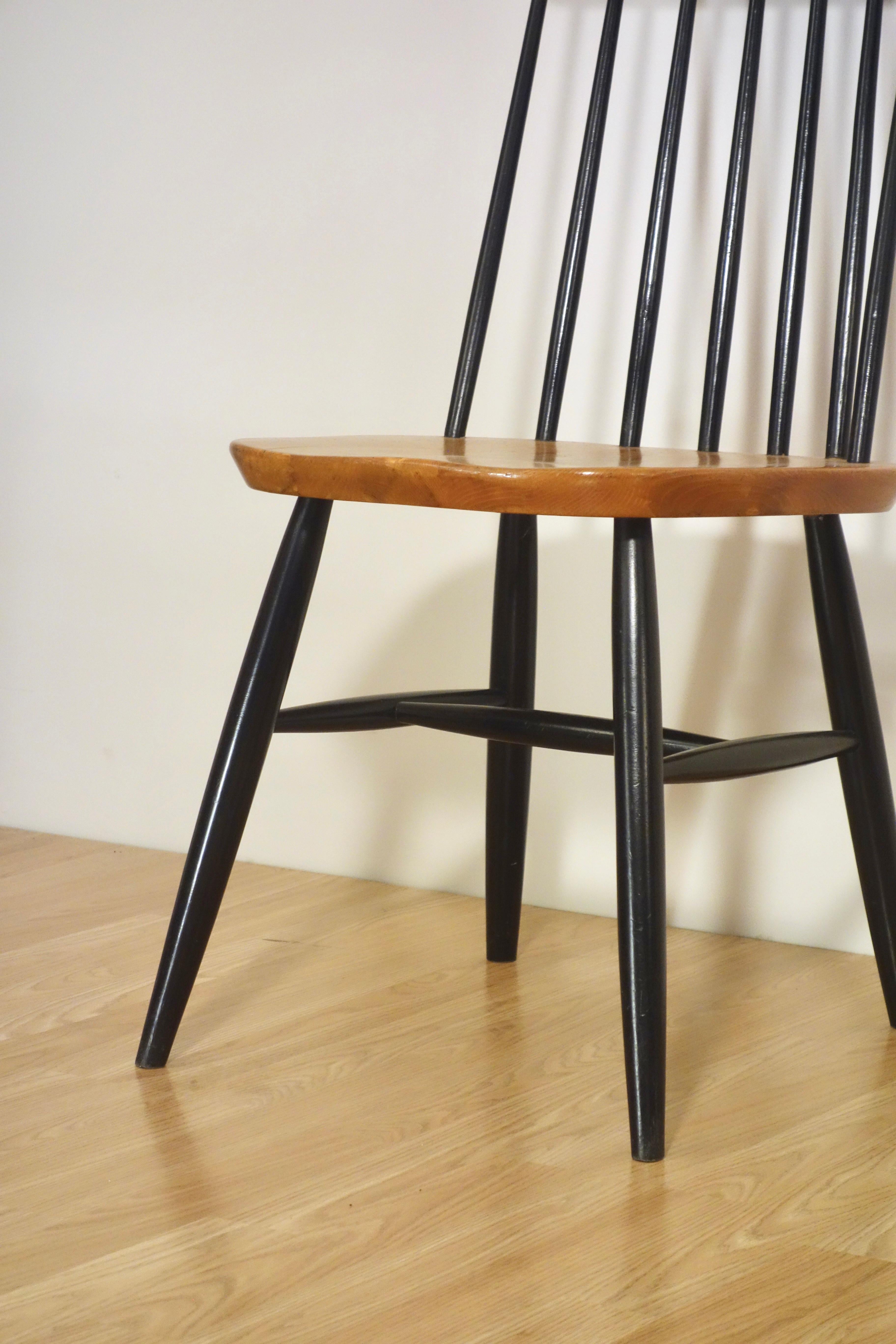 Ensemble de 4 chaisessto de Nassjo Stolefabrik, Suède, années 1960 en vente 5