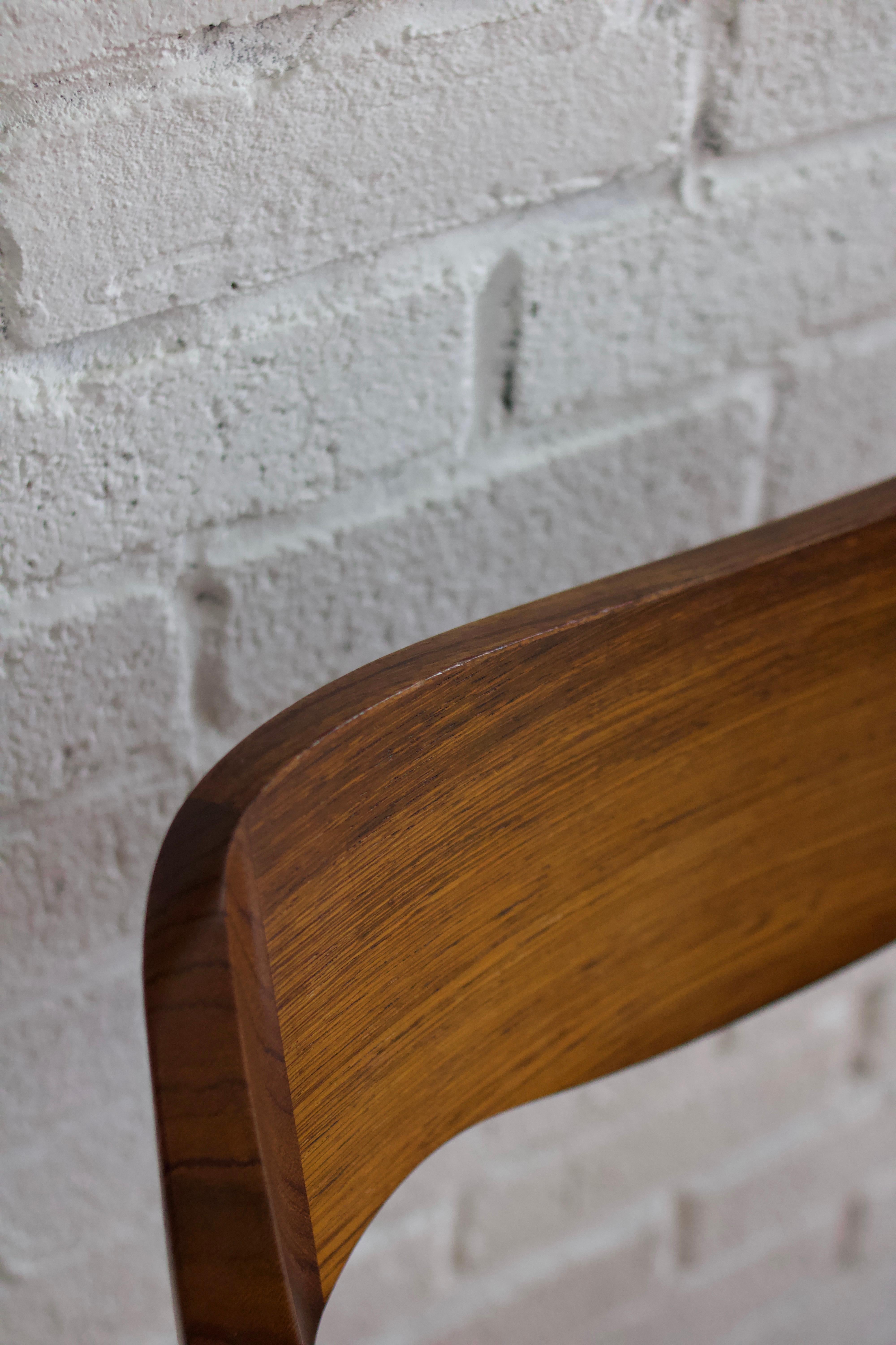 Set of 4 Niels Moller 1960s Model 71 Teak & Leather Dining Chairs 6