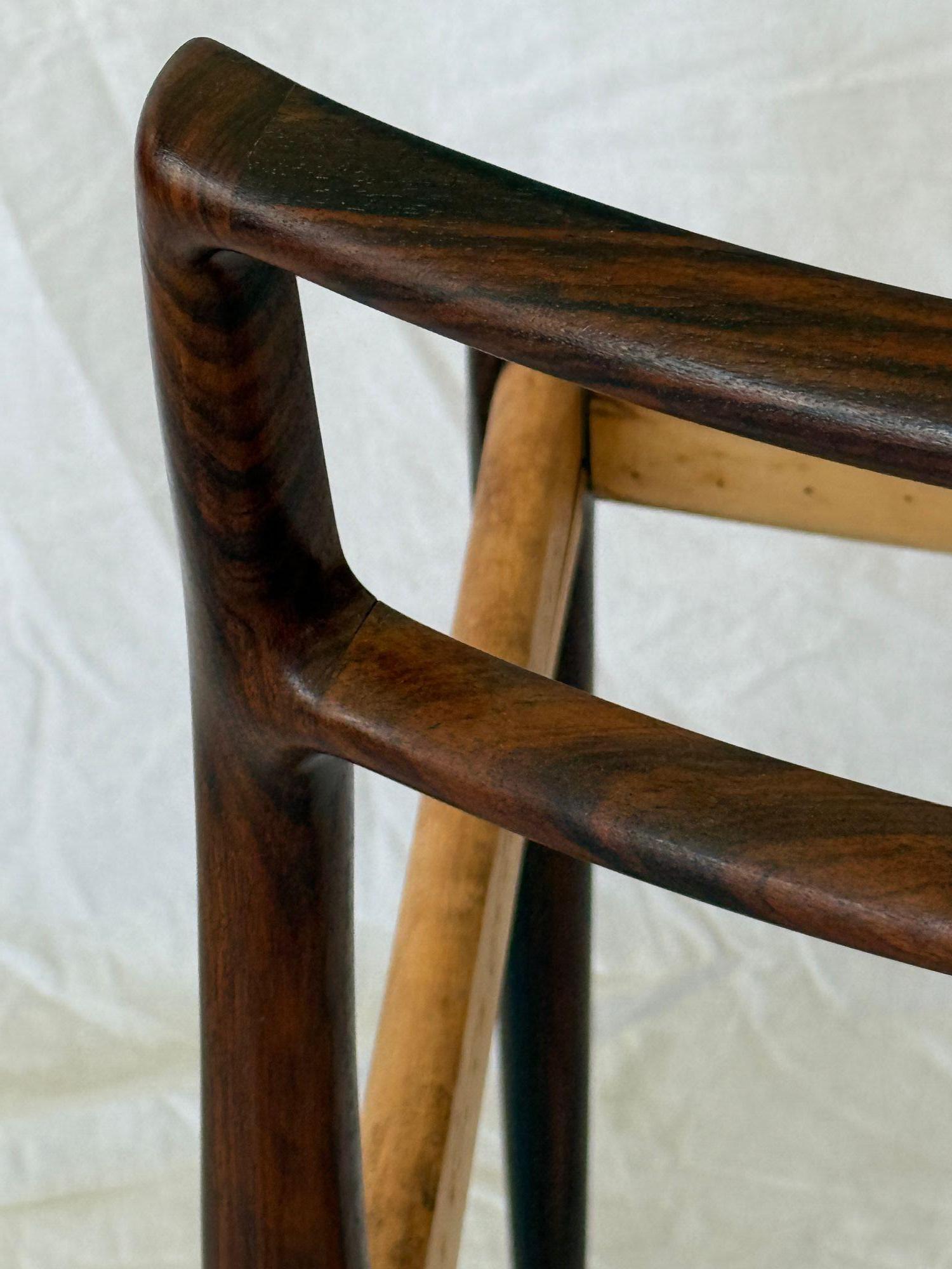 Set of 4 Niels Moller Model 79 Rosewood Dining Chairs For Sale 3