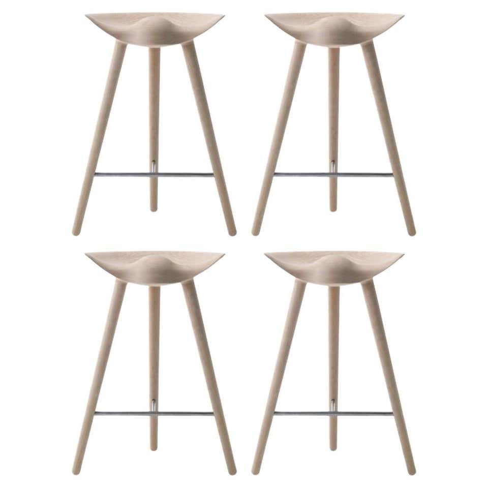 Three Nautical High Stools or Counter Stools, Rope and Steel Indoor ...