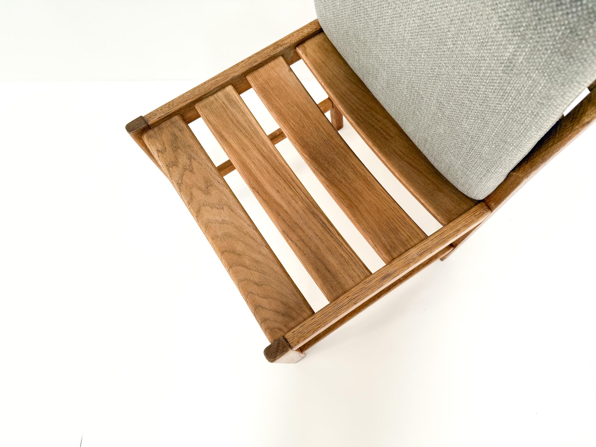 Set of 4 Oak Dining Chairs by Kurt Østervig, Denmark, Mid-Century Modern For Sale 4