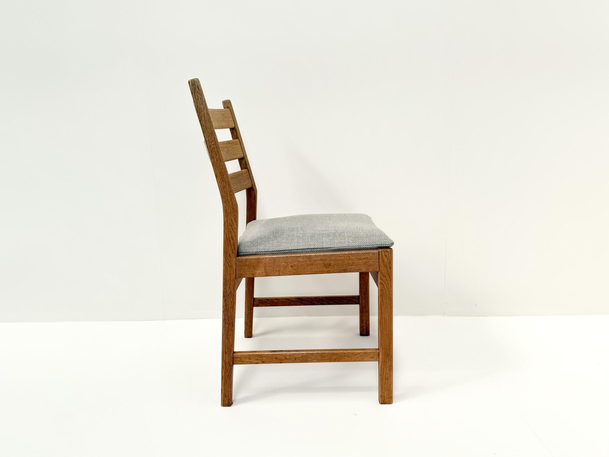 Mid-20th Century Set of 4 Oak Dining Chairs by Kurt Østervig, Denmark, Mid-Century Modern For Sale