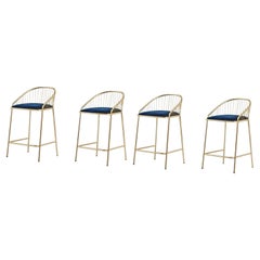Set of 4 of Agora Bar Low Stools by Pepe Albargues