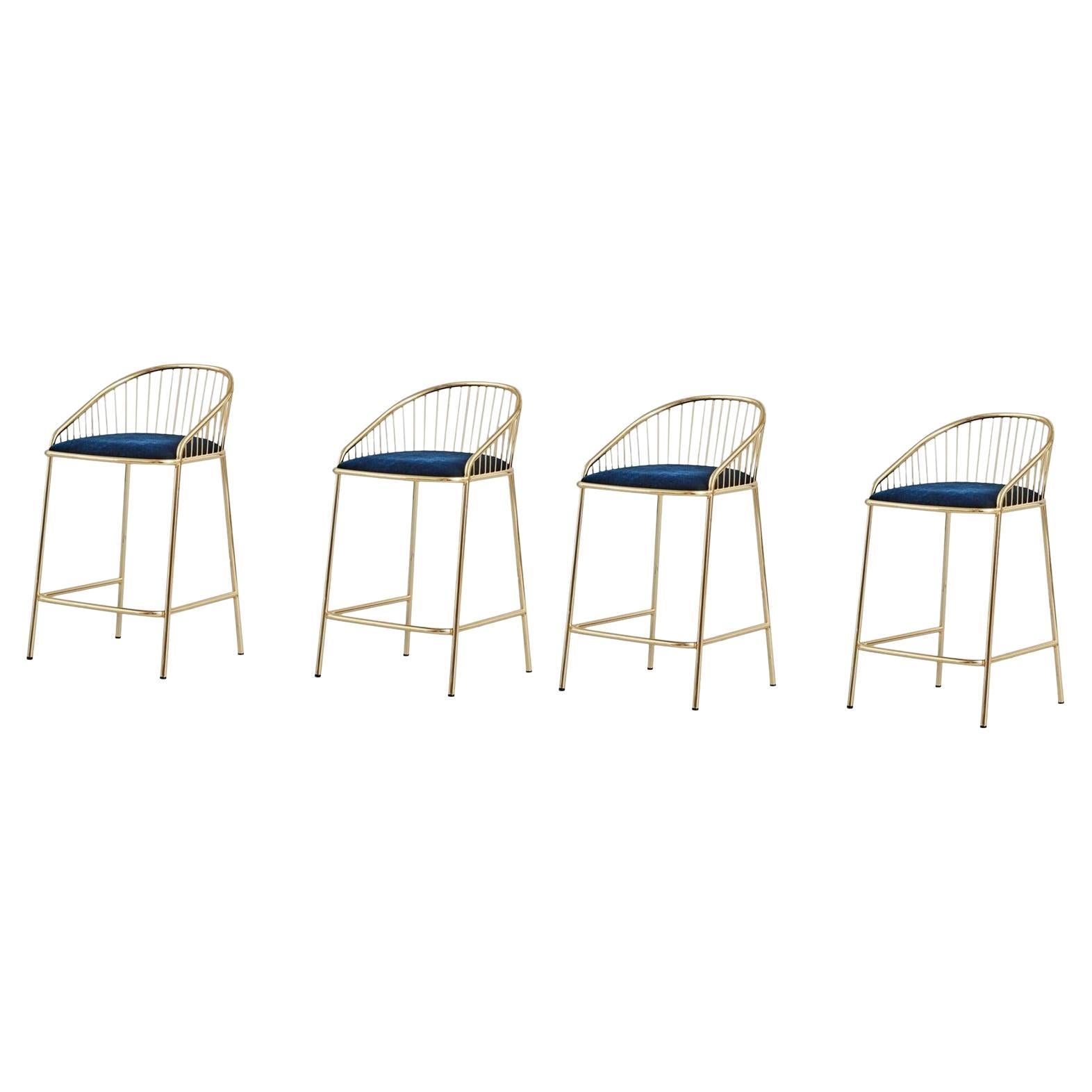 Set of 4 of Agora Bar Low Stools by Pepe Albargues For Sale