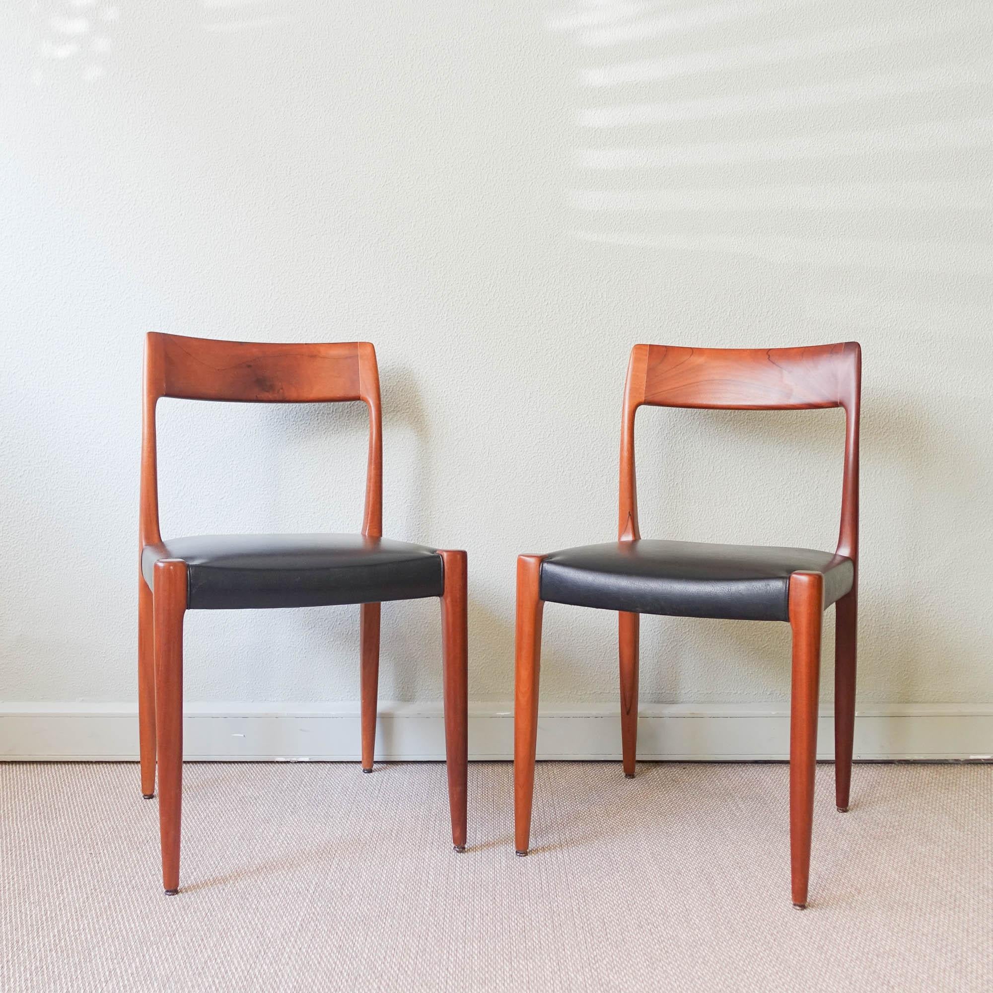 Portuguese Set of 4 Olaio Chairs Model Caravela by José Espinho, 1965