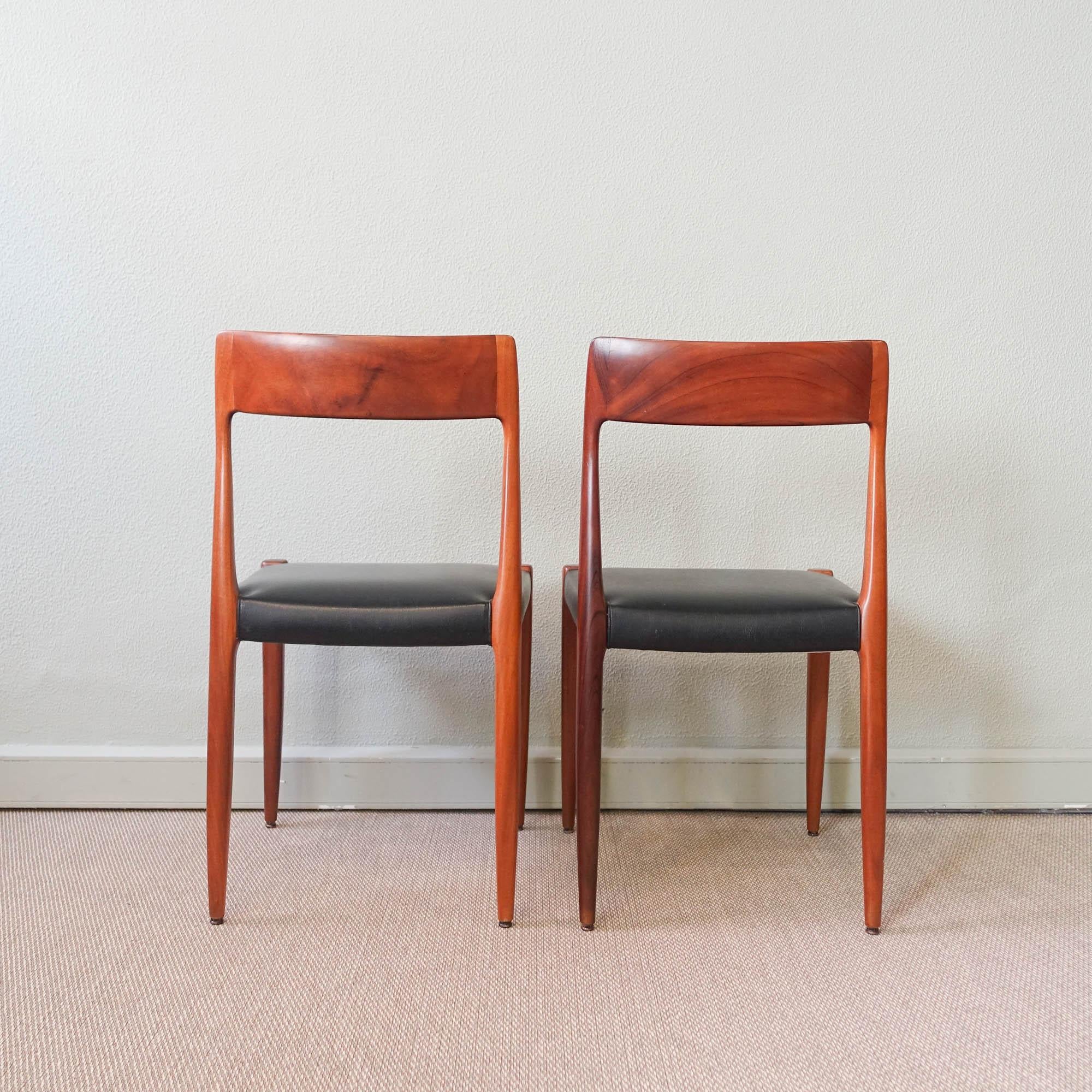 Set of 4 Olaio Chairs Model Caravela by José Espinho, 1965 1