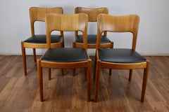 Set of 4 Ole Dining Chairs by John Mortensen for Koefoeds-Hornslet