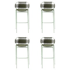 Set di 4 sgabelli Olive Cielo di Sebastian Herkner