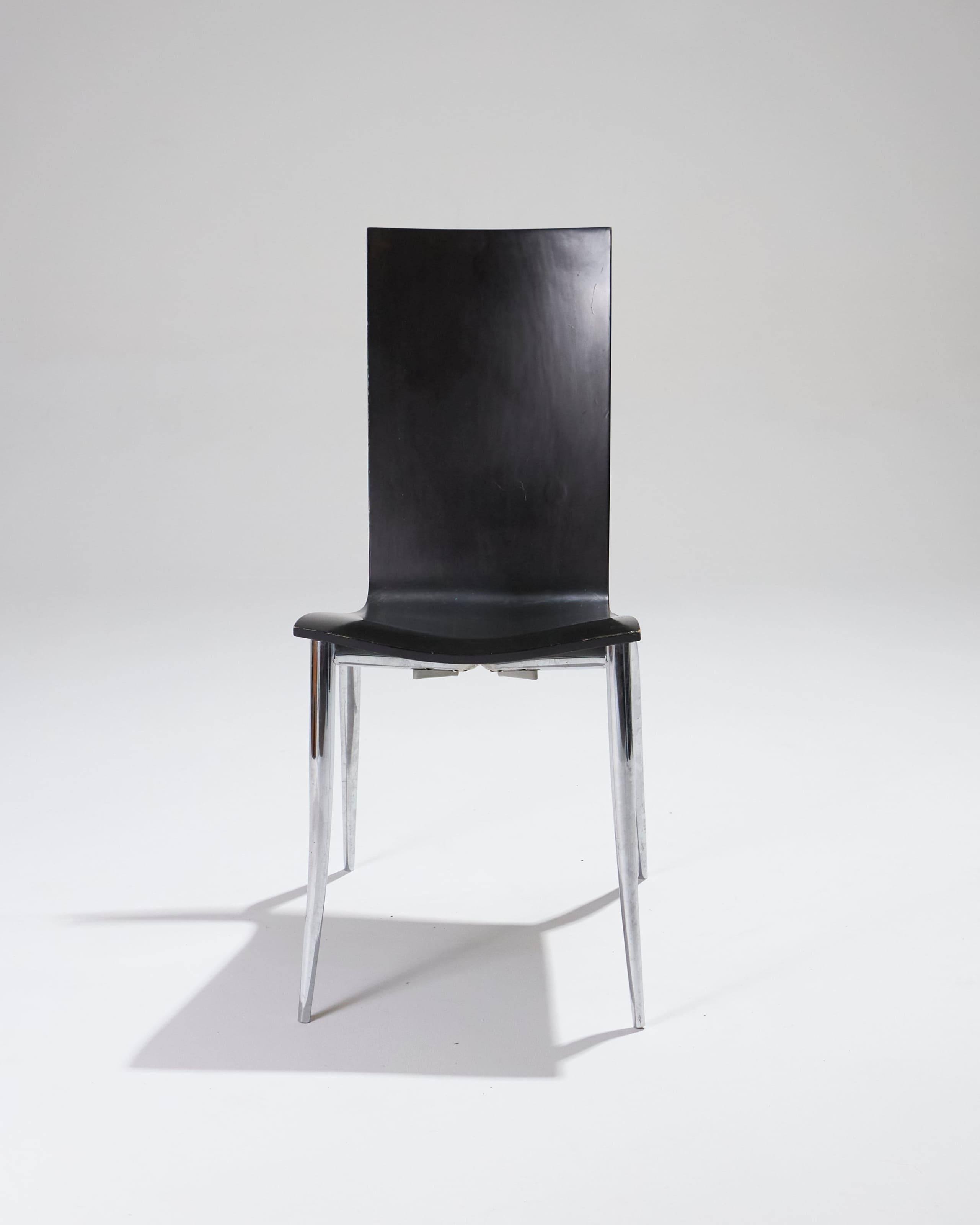 Ensemble de 4 chaises Olly Tango de Philippe Starck, années 1980 en vente 7