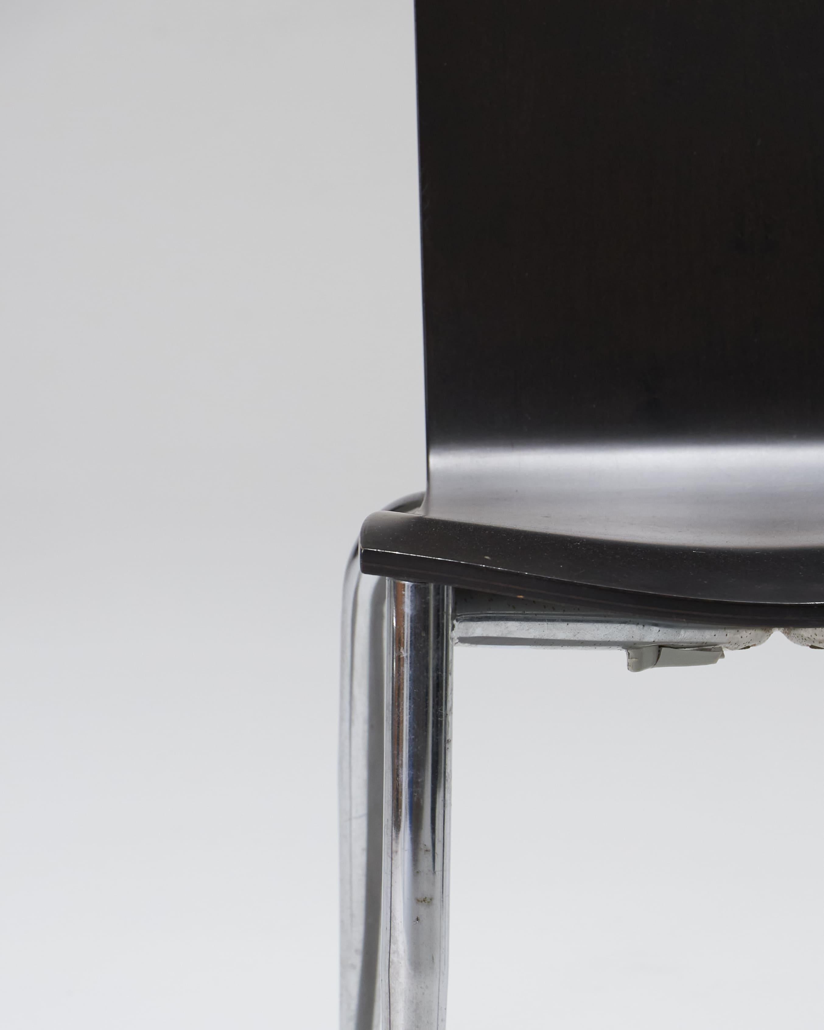 Ensemble de 4 chaises Olly Tango de Philippe Starck, années 1980 en vente 11