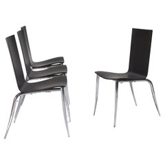 Set of 4 Olly Tango chairs by Philippe Starck, 1980s