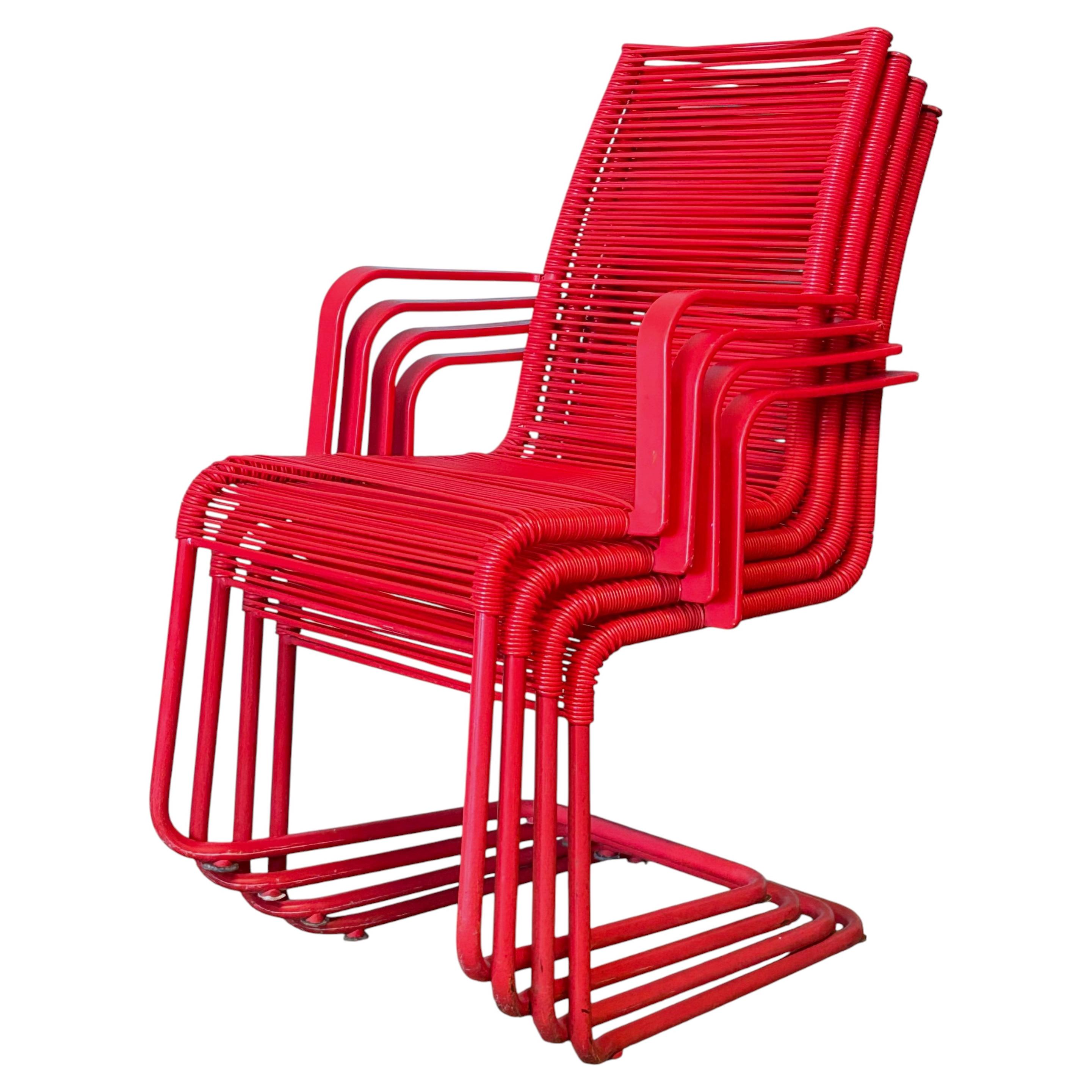 Set of 4 original 1980's Niels Gammelgaard 'Vässman' Chairs for IKEA