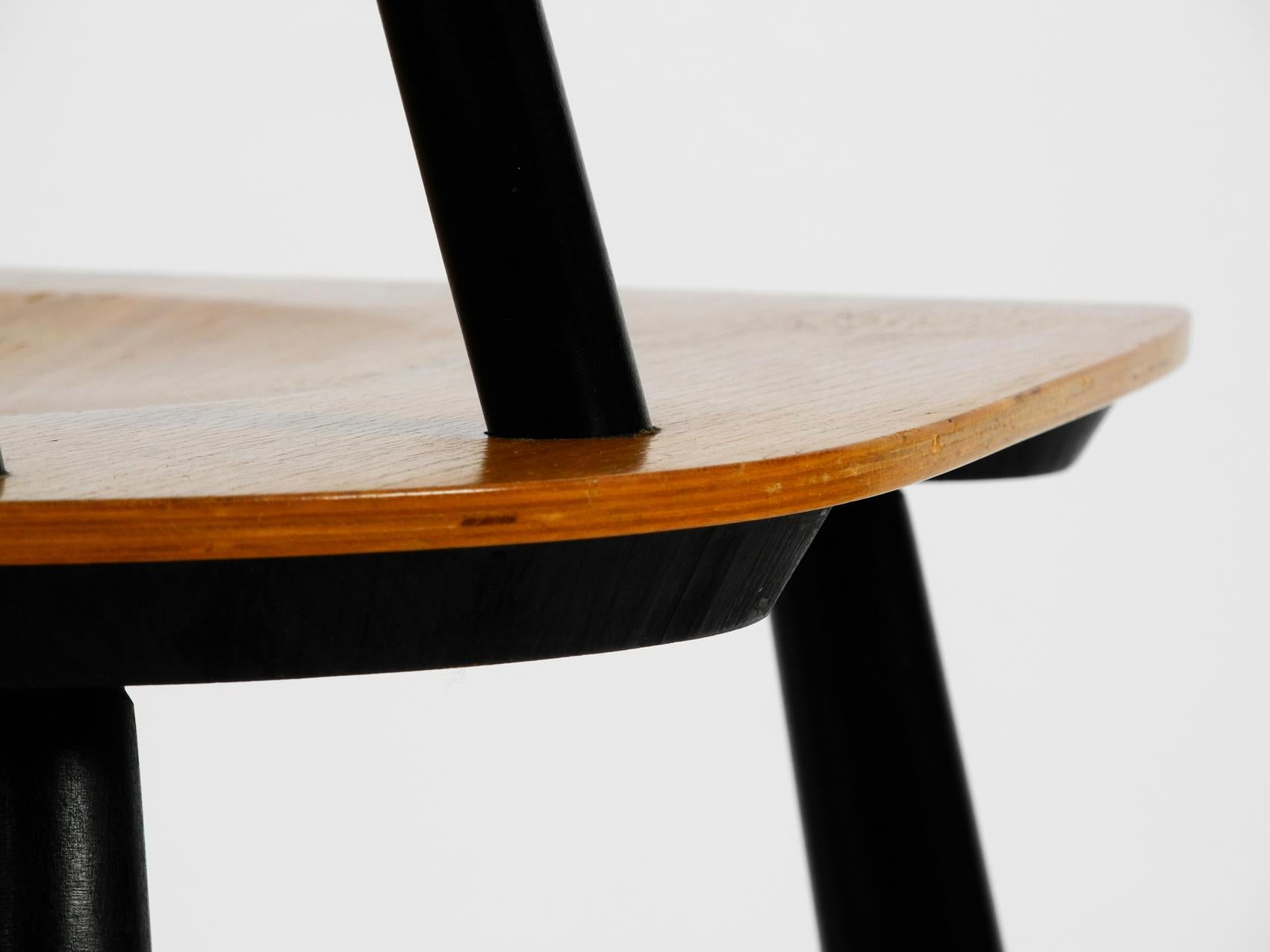 Ensemble de 4 chaises originales Fanett par Ilmari Tapiovaara pour Asko Made in Finland 3