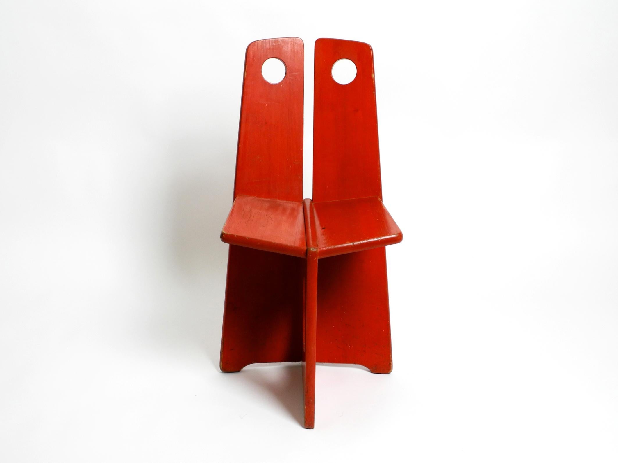 Set of 4 Original Gilbert Marklund Pine Chairs for Furusnickarn AB Sweden, 1970s 5