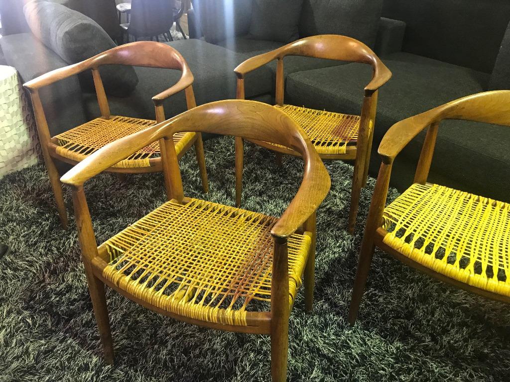 Iconic in design and aesthetic. Designed in 1949 by famed Danish designer Hans Wegner and known universally as 