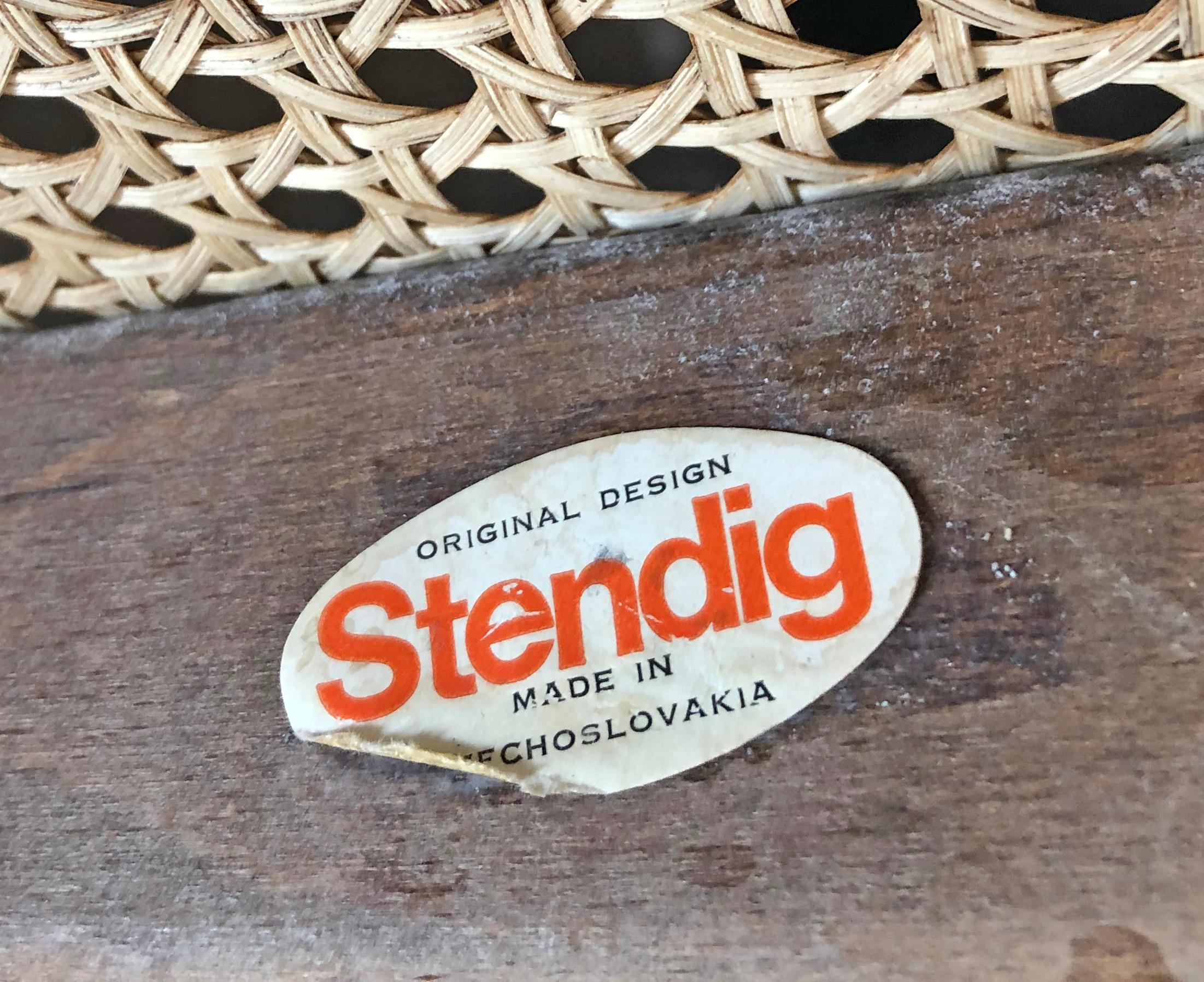 Bentwood Set of 4 Original Josef Hoffman Prague Chairs for Stendig
