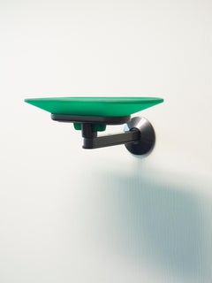 Set of 4 original Memphis style "Jill" Arteluce wall sconces, 1980's