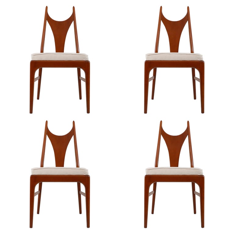 Set of Original Midcentury Mexican Chairs Designed by Eugenio