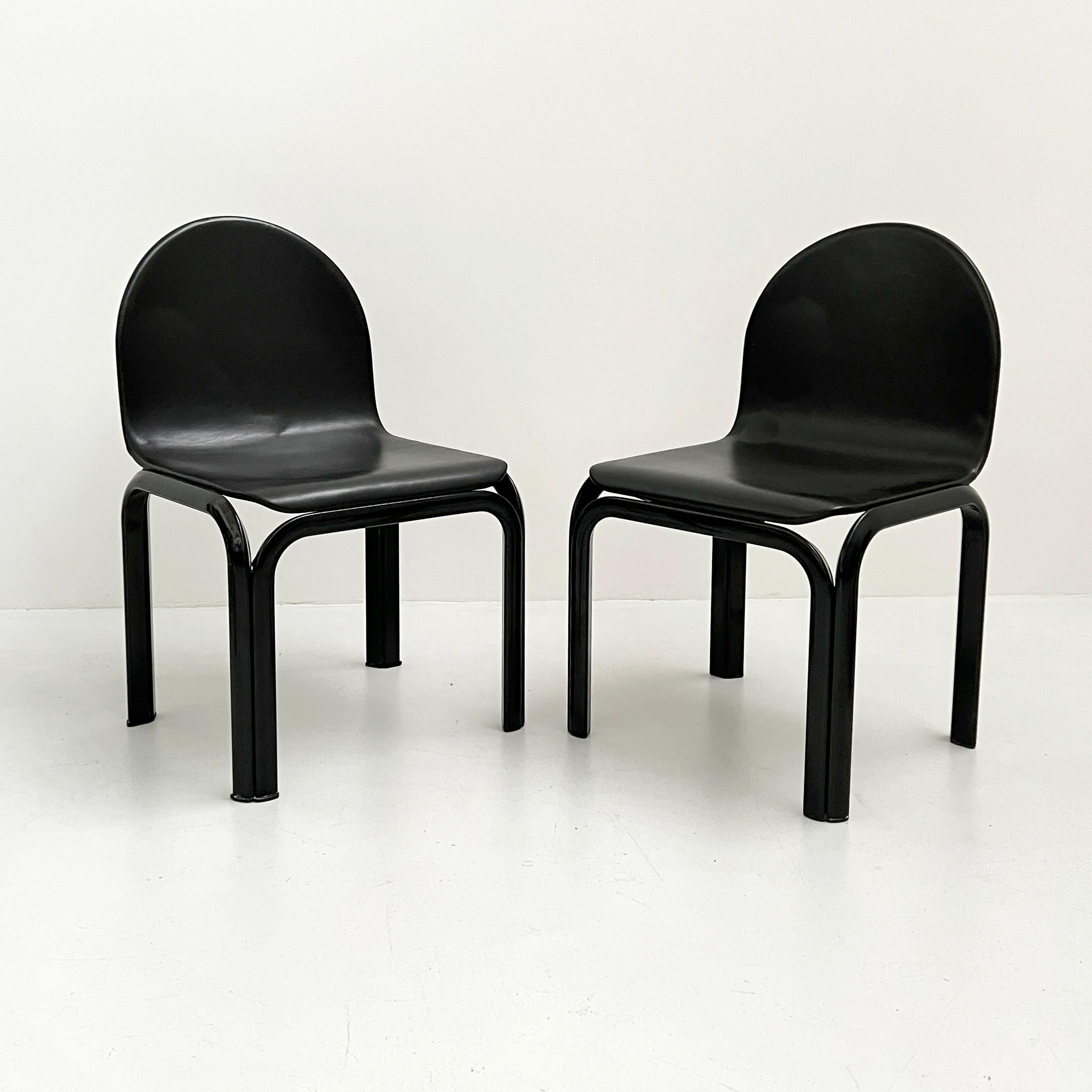 Set of 4 Orsay Dining Chairs by Gae Aulenti for Knoll International, 1970s 4