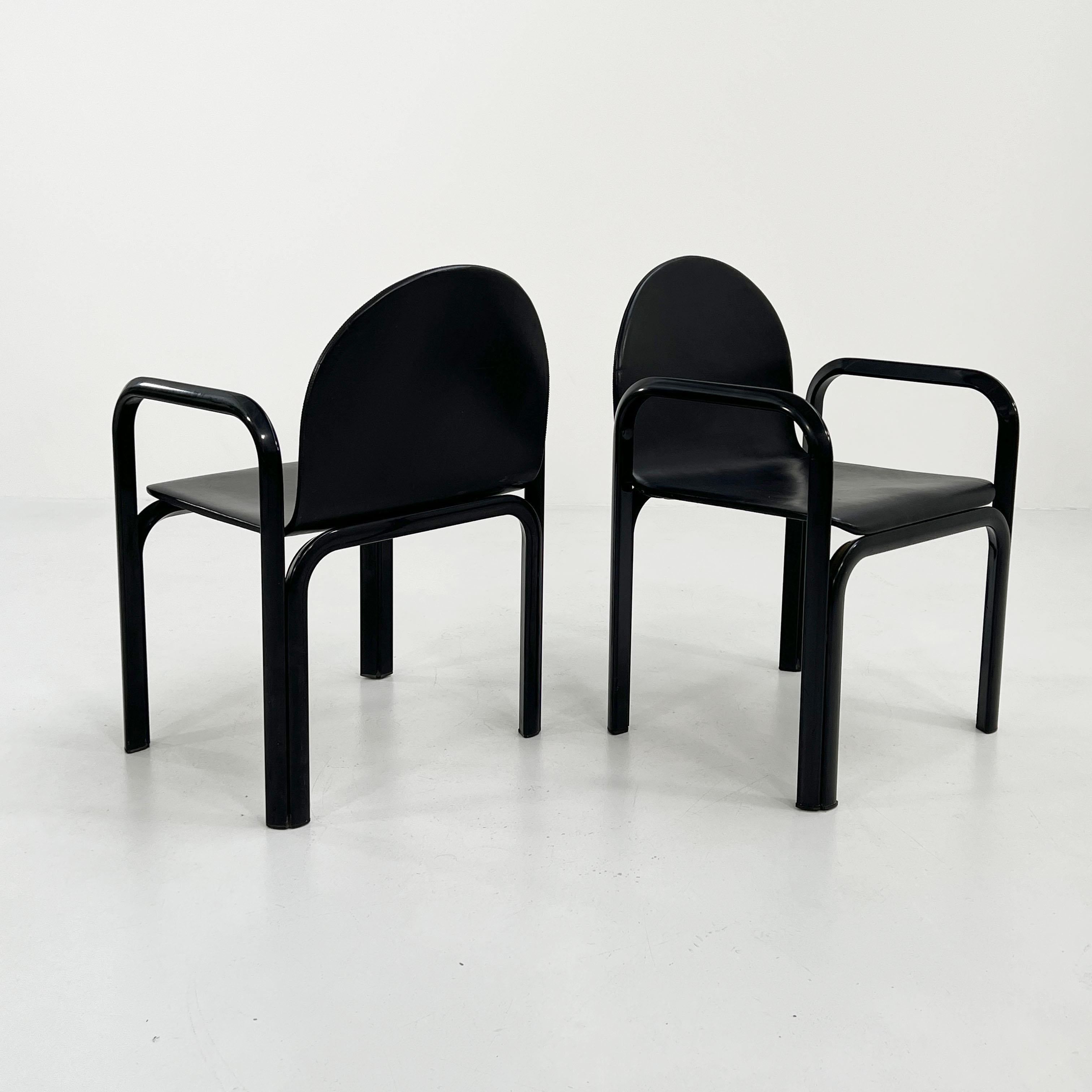 Set of 4 Orsay Dining Chairs by Gae Aulenti for Knoll International, 1970s 1