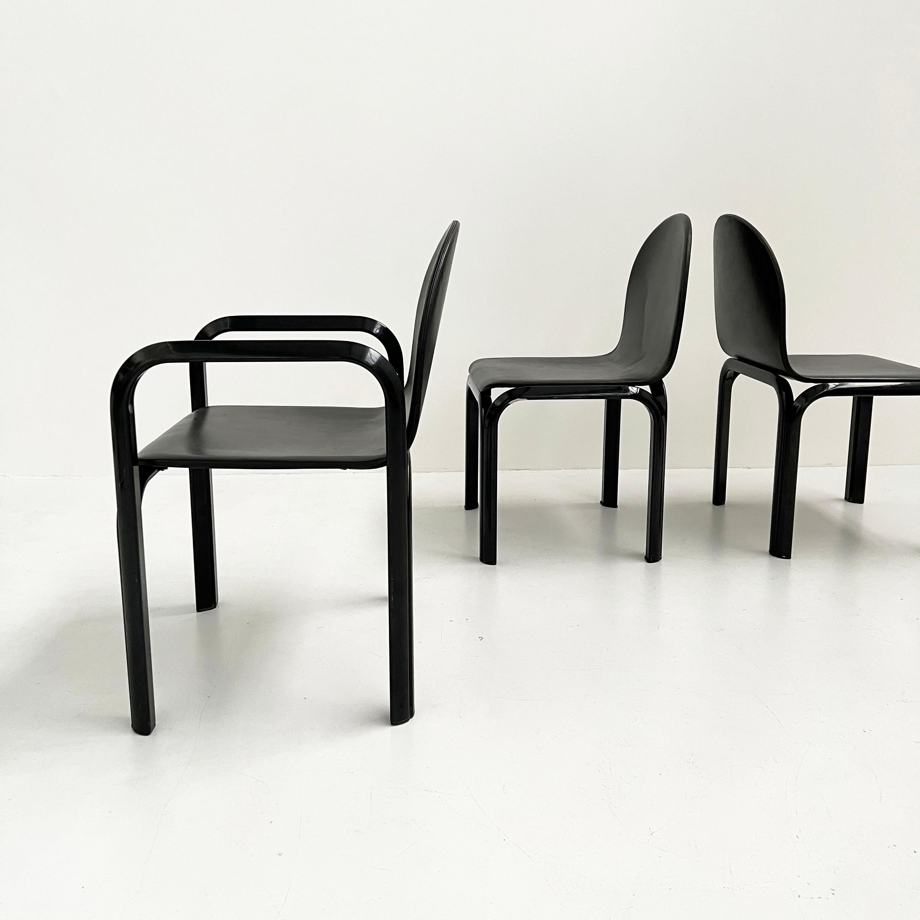 Set of 4 Orsay Dining Chairs by Gae Aulenti for Knoll International, 1970s 3