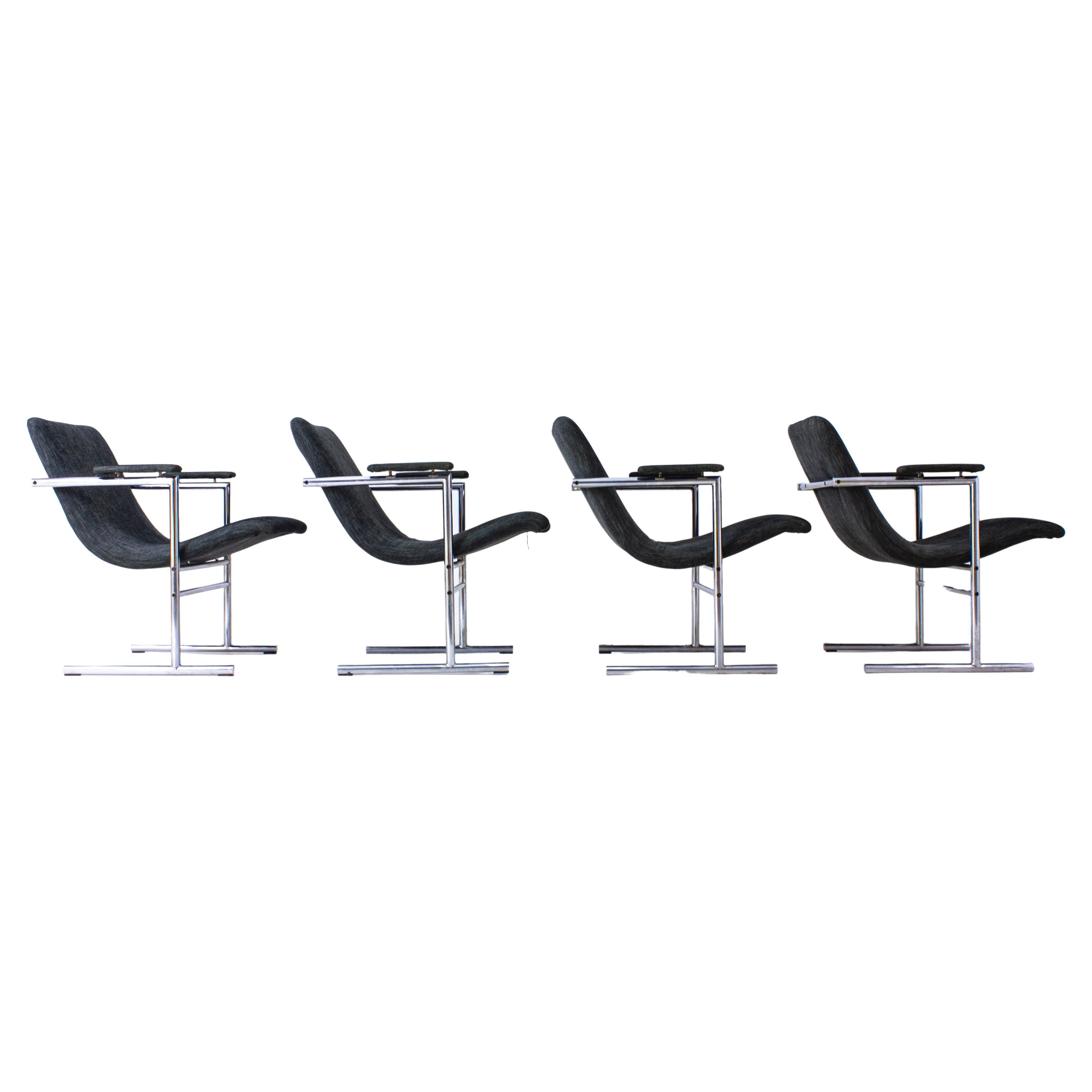 Set of 4 "Oslo" Chairs by Rudi Verelst for Novalux, Belgium, 1960s For Sale