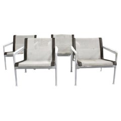 Retro Set of 4 Outdoor Patio Chairs by Richard Schultz for Knoll