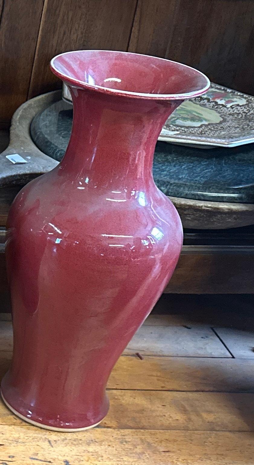 Ensemble de 4 vases en sang de bœuf Excellent état - En vente à Yonkers, NY