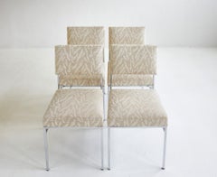 Set of 4 P60 dining chairs by Philippon Lecoq for Airborne France 1960