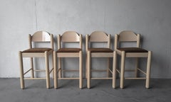 Set of 4 Padova Counter Stools by Hank Loewenstein