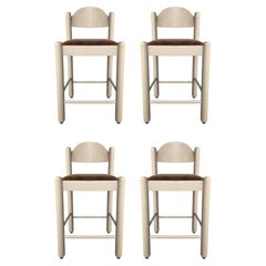 Set of 4 Padova Counter Stools by Hank Loewenstein
