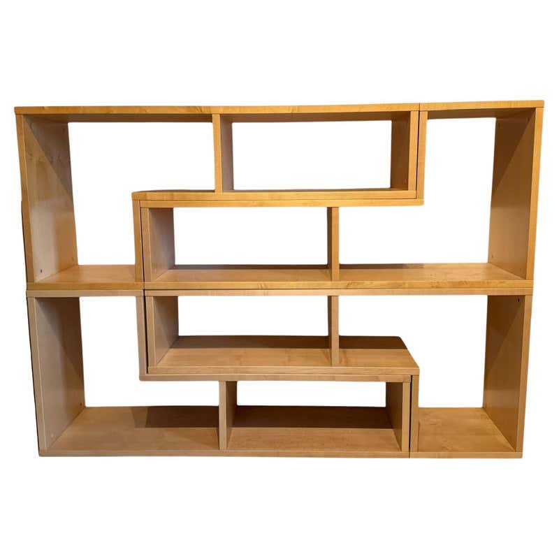 Midcentury Modular Stacking Bookcase By Minty Of Oxford For Sale at 1stDibs