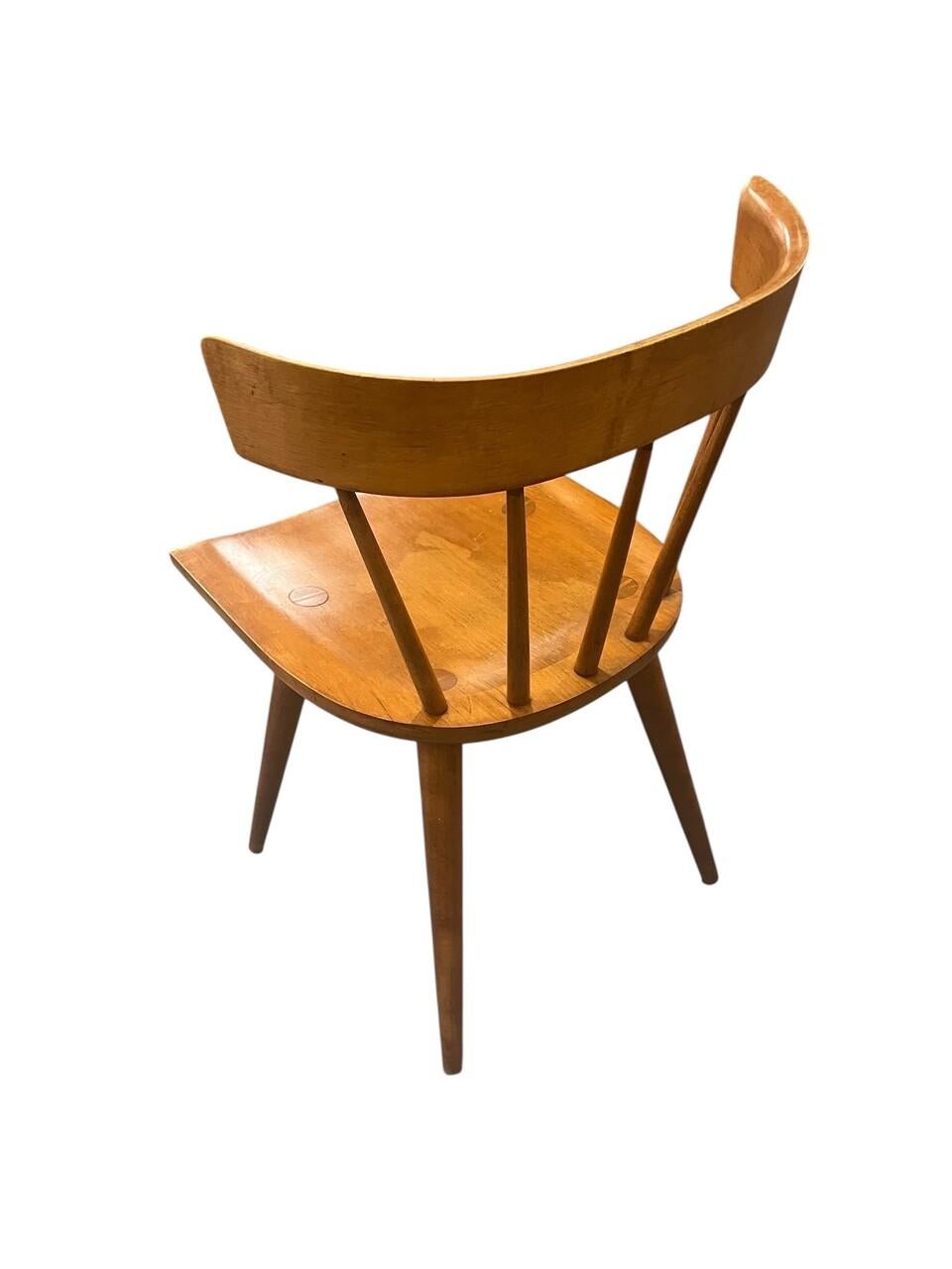 Mid-Century Modern Set of  4 Paul Mccobb Planner Group Side Chairs For Sale