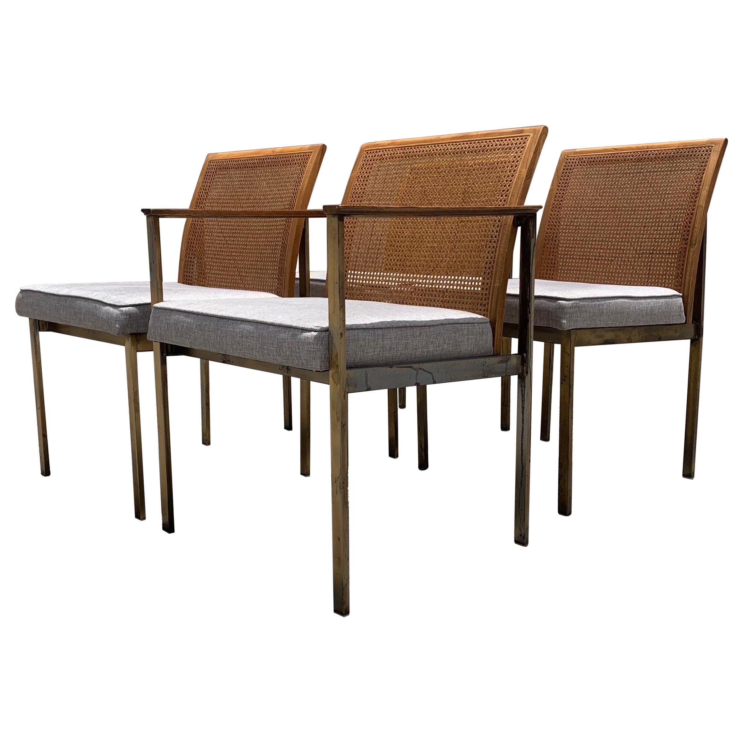 Juego de 4 sillas de comedor estilo Paul McCobb by Lane en venta