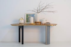 Set of 4 Pearl White Mint Ceramic Vases, Handmade in Portugal by Lusitanus Home