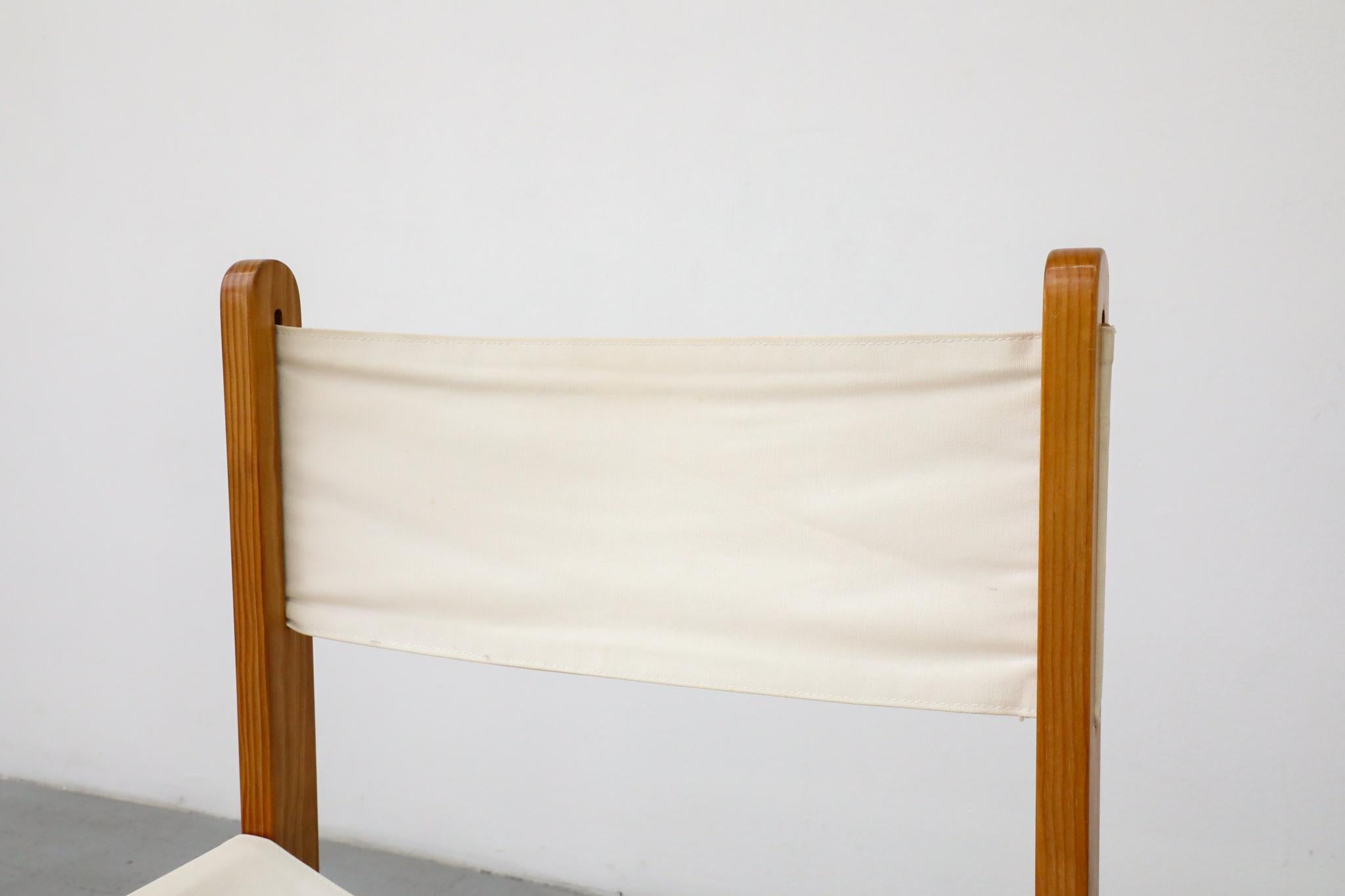Set of 4 Peter Ole Schiønning Safari Chairs for Niels Eilersen, c. 1960s For Sale 3