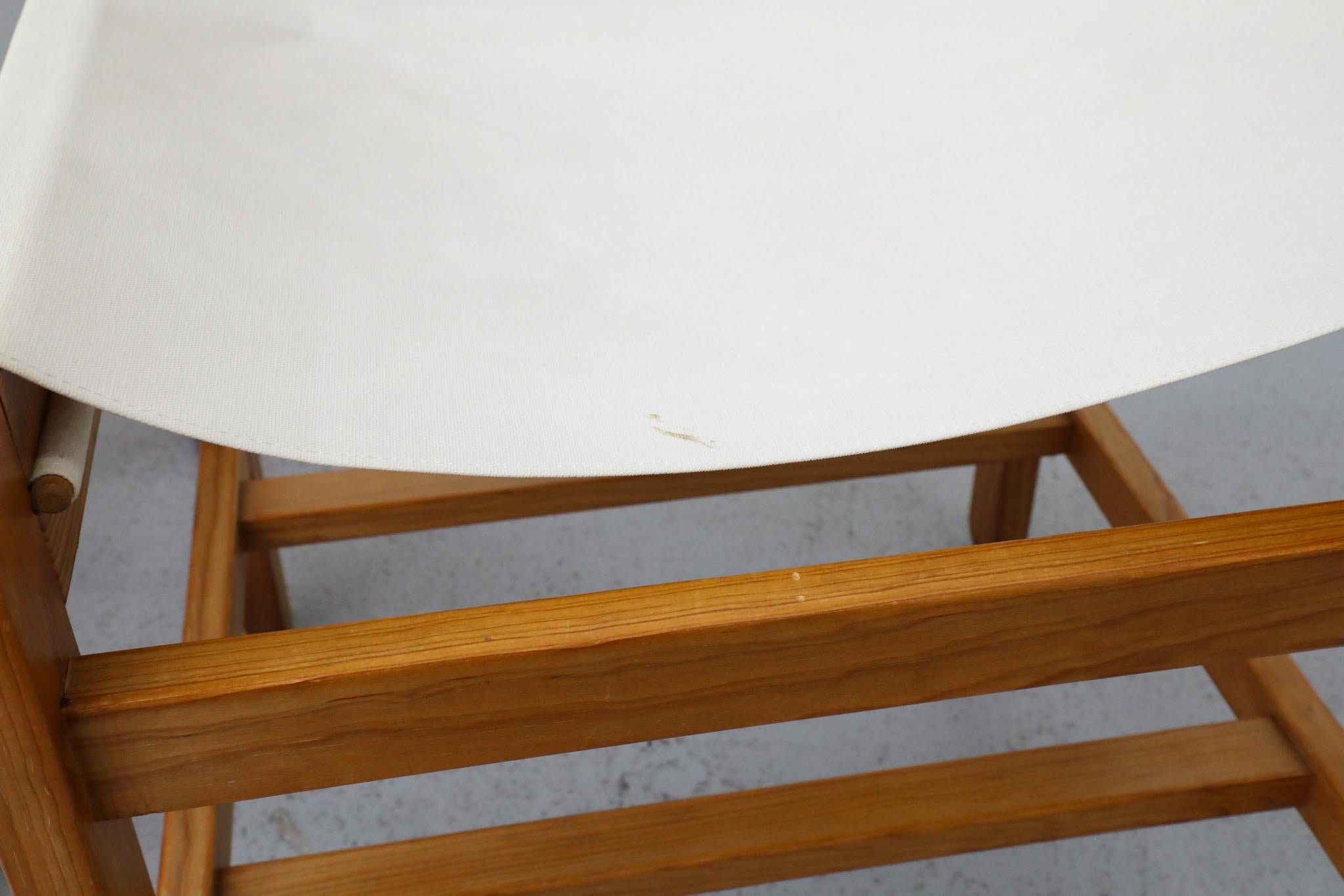 Set of 4 Peter Ole Schiønning Safari Chairs for Niels Eilersen, c. 1960s For Sale 5