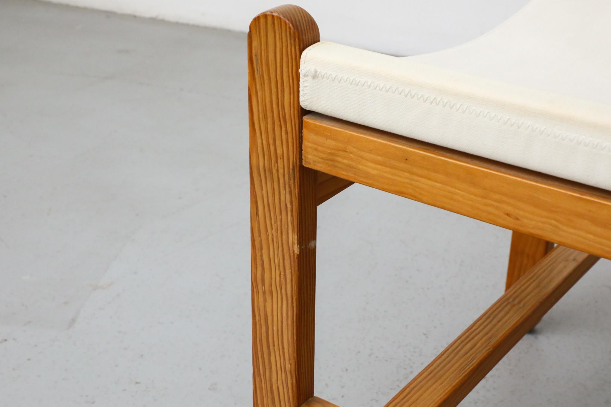 Set of 4 Peter Ole Schiønning Safari Chairs for Niels Eilersen, c. 1960s For Sale 10